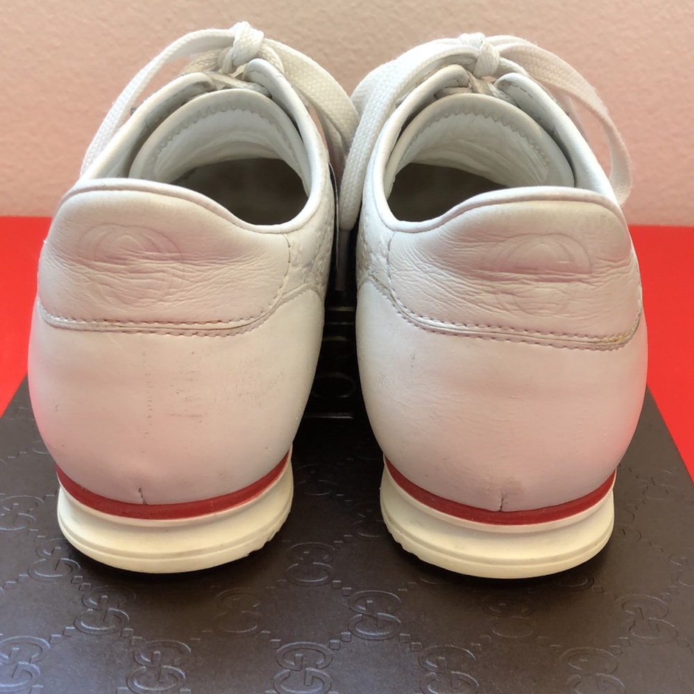 Gucci Leather Sneakers - Picture 4 of 11